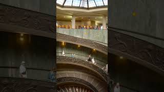 Famous Staircase of Vatican Museums  Bramante Staircase Vatican City italy travel short [upl. by Komara]