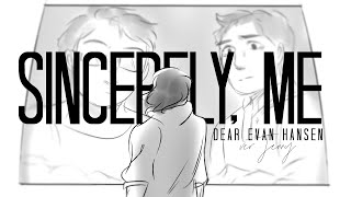 Sincerely Me • cover by jen w animatic by szinszin Dear Evan Hansen [upl. by Luigino]