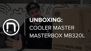 CoolerMaster MasterBox MB320L ARGB Review [upl. by Wieche]