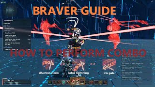 Braver Guide how to KATANA  And how to COMBO  PSO2 NEW GENESIS [upl. by Piselli]