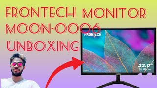 Frontech Moon0006 Monitor Unboxing full Video [upl. by Pia]