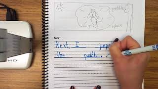 1st Grade Narrative Writing Writing Your Middle [upl. by Aynna]