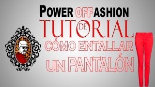 Tutorial de cómo entallar un pantalón [upl. by Eiblehs]