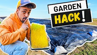 EASY SECRET to GROW MORE amp Get Rid of Weeds in the Garden [upl. by Kenny98]