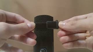 ASMR VARIOUS TAPPING ON MICROPHONE [upl. by Htezzil]