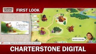 Charterstone Digital  First Look with Paul Grogan Games 1amp2 [upl. by Bocoj]