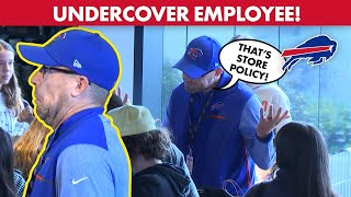 UNDERCOVER Case Keenum Pranks Fans At Bills Store As Fake Employee  Buffalo Bills [upl. by Truitt]