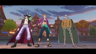 OPFP 5  Marco amp Mihawk vs Magellan Kizaru amp Sanji [upl. by Astrea]