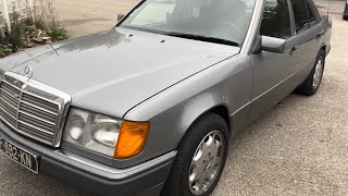 W124 oil change and air and fuel filter replacement [upl. by Katine]