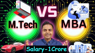 MBA Vs MTech Know the Real Difference Which is Better After BTech IIT IIM Placement mba mtech [upl. by Penney]