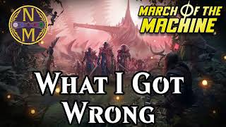 What I Got Wrong About March of the Machine  Magic the Gathering Limited  Nizzanotes 88 [upl. by Eillak]