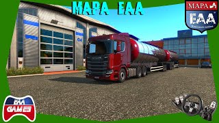 ATUALIZAÇÃO DO PACK DE REBOQUES DO MAPA EAA  ETS2 [upl. by Assyram467]