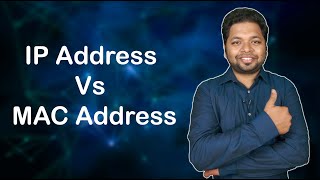 IP address Vs MAC address explained [upl. by Zindman]