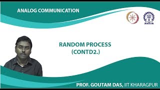 Lecture 40  Random Process Contd  2 [upl. by Arrekahs]