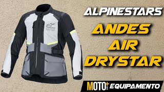 Alpinestars Andes Air Drystar  Equipamento [upl. by Claresta]