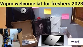 Wipro  welcome kit for freshers 2024 Boat rokerz400 Bottle Cup [upl. by Izawa]