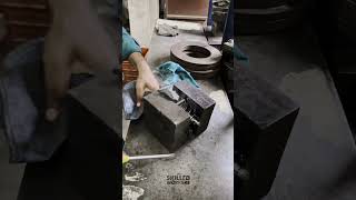 Amazing process of manufacturing car suspension rubbers [upl. by Auqinom]