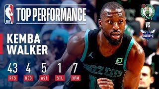 Kemba Walker Follows Up His 60 Point Performance with 43 POINTS  November 19 2018 [upl. by Jasper]