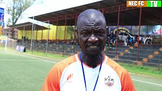 NEC FC COACH MBALANGU HUSSEIN PREMATCH PRESS CONFERENCE  AHEAD OF TOMORROWS GAME EXPRESS VS NEC [upl. by Bigod]