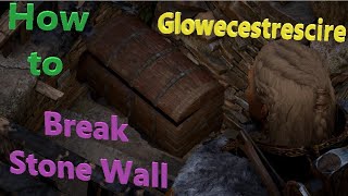 AC Valhalla Glowecestrescire chest under stone wall [upl. by Eniaral]