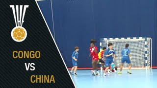 Congo vs China  Group phase  Highlights  2016 IHF Womens Youth U18 World Championships [upl. by Ecenaj]