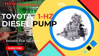 Repairing Toyota Diesel Pump 1HZ Toyota diesel video viralvideo [upl. by Astra585]