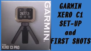 Garmin Xero C1 Chronograph Setup and First Shots [upl. by Gosney]