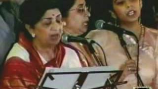 vande maataramLata mangeshkarshradhanjali concertlive performance [upl. by Lia]