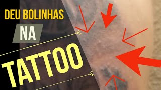 DEU bolinha na tattoo milium [upl. by Ijan]