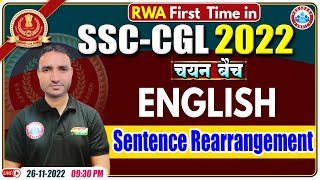 Sentence Rearrangement  PQRS Type Questions  SSC CGL English  English For SSC CGL Exam [upl. by Chet]