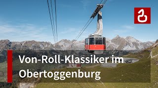 Luftseilbahn Iltios  Chäserrugg  Seilbahnklassiker der Ostschweiz  Unterwasser  Obertoggenburg [upl. by Huggins]