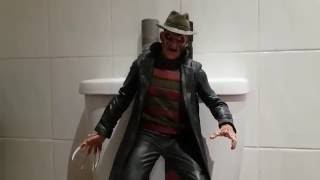 My 18 inch New Nightmare Freddy Krueger Figure Review [upl. by Schweiker210]