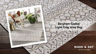 Berghem Global Light Gray Area Rug [upl. by Edmee]