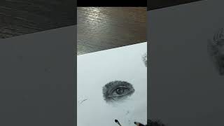 How to draw the eye  eye noramleye  charcolpencil [upl. by Kumler]