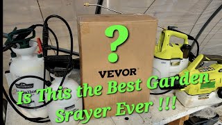 Best Garden Sprayer Ever Vevor Backpack Sprayer [upl. by Aikem]