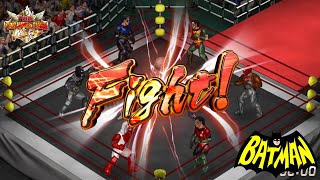 Fire Pro Wrestling World Batman Beyond Wrestling [upl. by Aihsinat342]