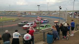 HRP lochgelly raceway  U Pull It 1300 stock cars Heat 1 [upl. by Pratte]