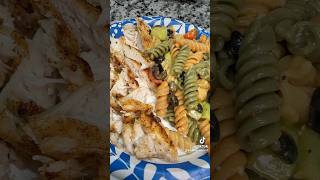 Cold pasta salad pastarecipe pastasaladrecipe pastasalad healthyeating saladrecipe [upl. by Nahsed]