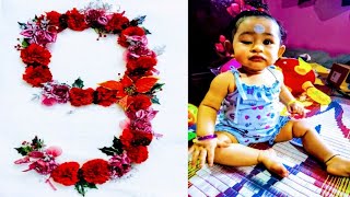 My 9 Months Old Baby Milestones 🥰🤗👶 9 months baby development amp activities [upl. by Reyem32]