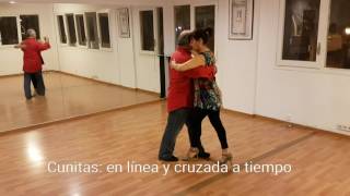 Clase de Milonga Cunitas  Raúl Mamone [upl. by Attlee552]