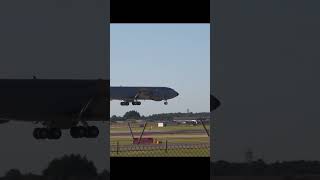 KC135 landing at Lakenheath [upl. by Ennylcaj]