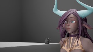 I MADE MY FIRST 3D ANIMATION [upl. by Bigner579]