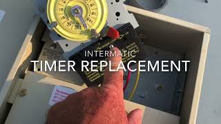 How to replace Intermatic Timer [upl. by Aziar]