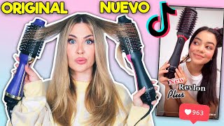 PROBAMOS EL NUEVO CEPILLO ALISADOR QUE SE HA HECHO VIRAL EN TIK TOK  REVLON PLUS [upl. by Fletcher49]