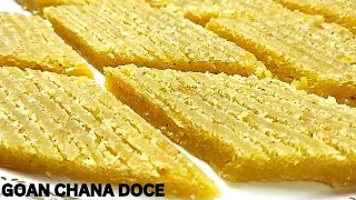 Goan Chana Doce  Doce De Grão  Christmas Sweet GoanDoce [upl. by Ferrick682]