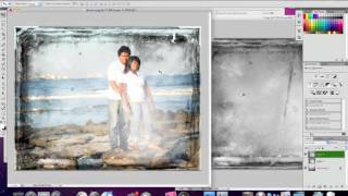 How to Add Textures in Adobe Photoshop CS4 [upl. by Alys]