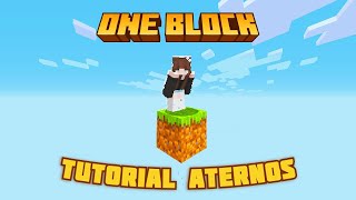 Como Crear el Mejor Servidor de ONEBLOCK en ATERNOS [upl. by Kirsten575]