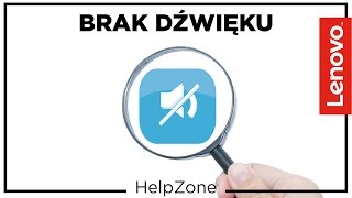 Brak dźwięku  co robić  HelpZone 27 [upl. by Aglo]