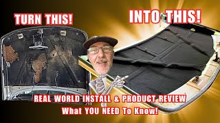 Under Bonnet Insulation Mat REVIEW and REAL WORLD ‘HOW TO INSTALL’ Fast Cut Edit car mechanic [upl. by Roxi]