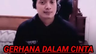 GERHANA DALAM CINTA Karaoke Tanpa Vokal Wanita Cover By Smule [upl. by Haughay]